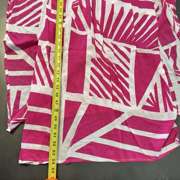 Elan Resortwear Maxi Dress Swim Slit Cover Up Pink Beach Boho Pool S - Picture 13 of 14